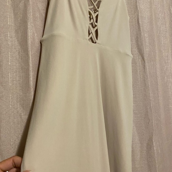 Beige Nookie Dress In Size Small - Picture 3 of 5